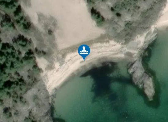 Satellite image of Lilla Sand