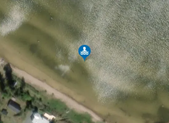 Satellite image of Näs badplats