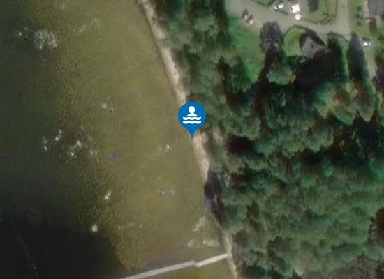 Satellite image of Bua strand