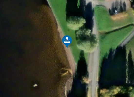 Satellite image of Hundbadet/Hästbadet/Första badplats