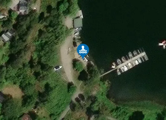 Satellite image of Grottviken