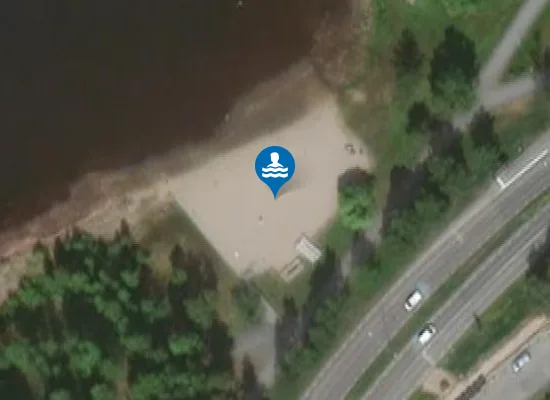 Satellite image of Lulsundsbadet