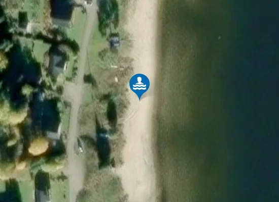 Satellite image of Grönviken
