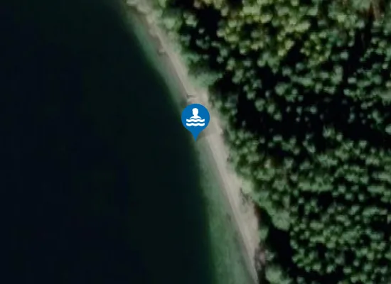 Satellite image of Västra Genesöviken