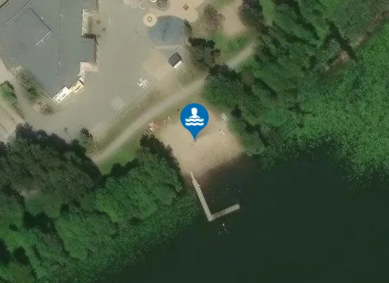 Satellite image of Bollstanäs strand