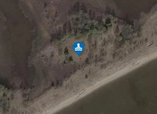 Satellite image of Laxgrundet