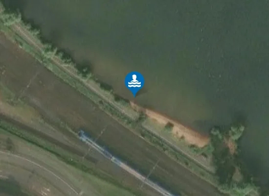 Satellite image of Vätterstranden Väst
