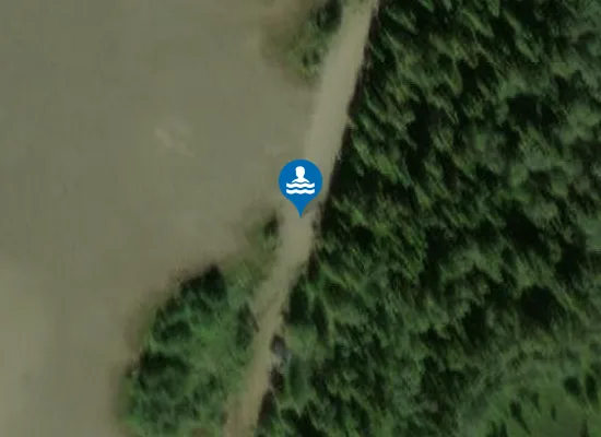 Satellite image of Badplats Gevsjön