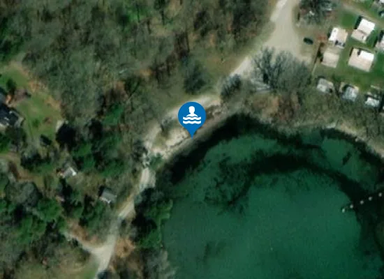 Satellite image of Stilleryd Badplats
