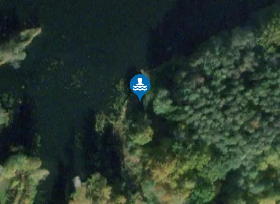 Satellite image of Skogtorp badplats