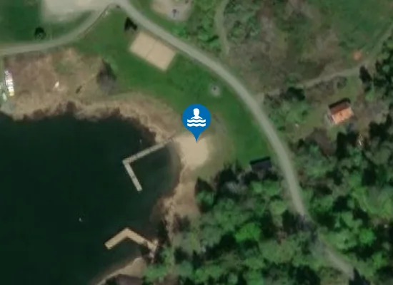 Satellite image of Badviken