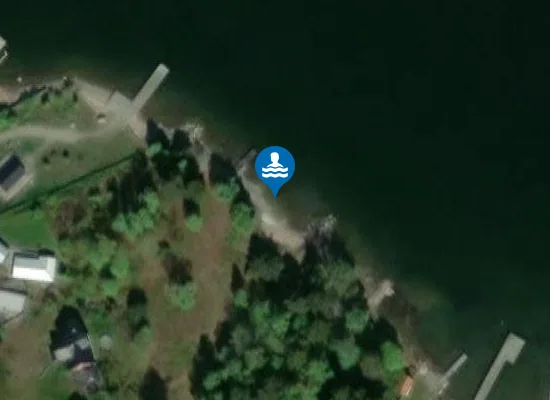 Satellite image of Myrstigsbadet