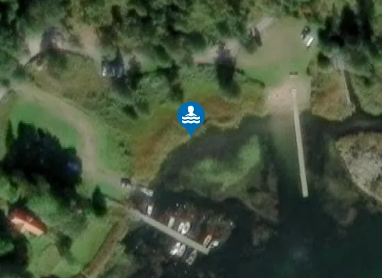 Satellite image of Backbybadet