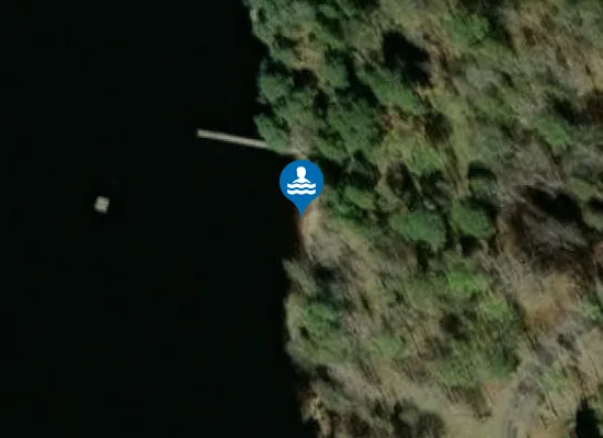 Satellite image of Strandsjöbadet