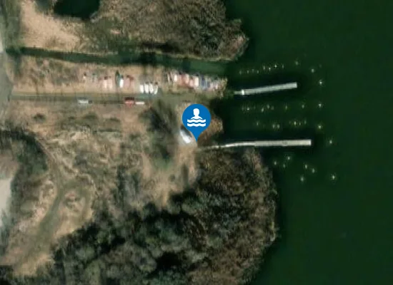 Satellite image of Frösjö Strand