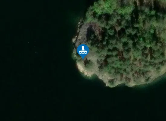 Satellite image of Badplats Kalsongberget