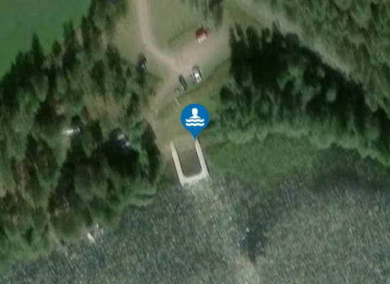 Satellite image of Byrumsbadet