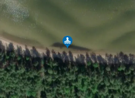 Satellite image of Store vite sand