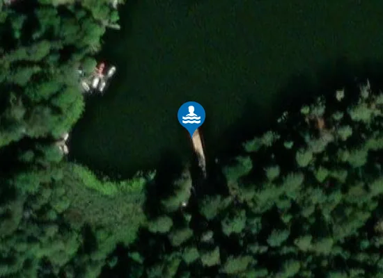 Satellite image of Margaretaviken
