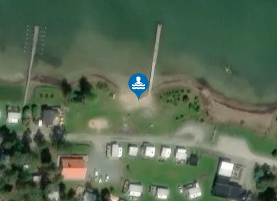 Satellite image of Nordanskogsbadet