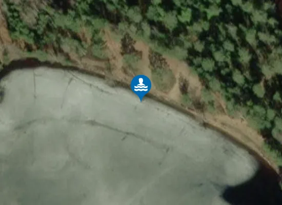 Satellite image of Stora sand