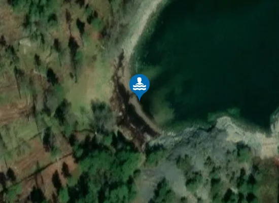 Satellite image of Sälviken
