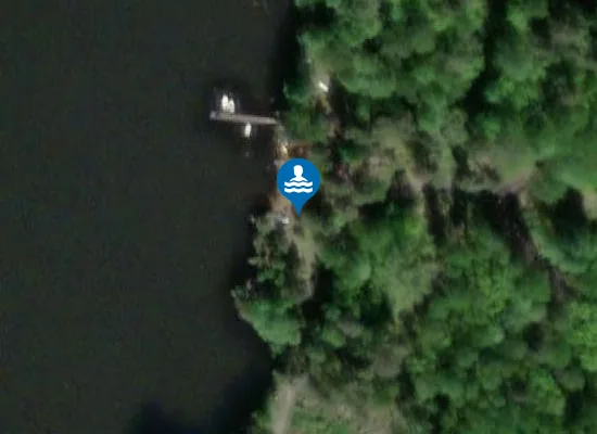 Satellite image of Hundbadet