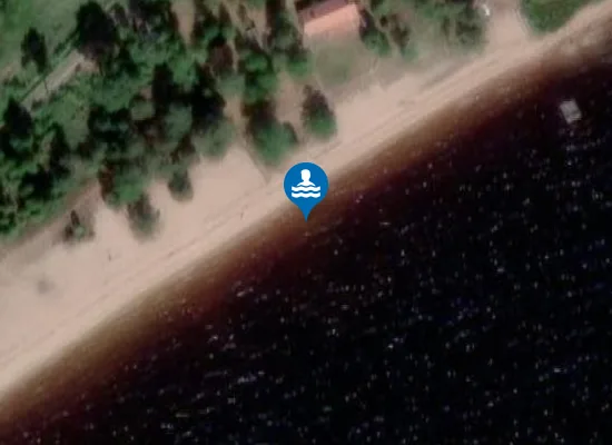 Satellite image of Kallnas