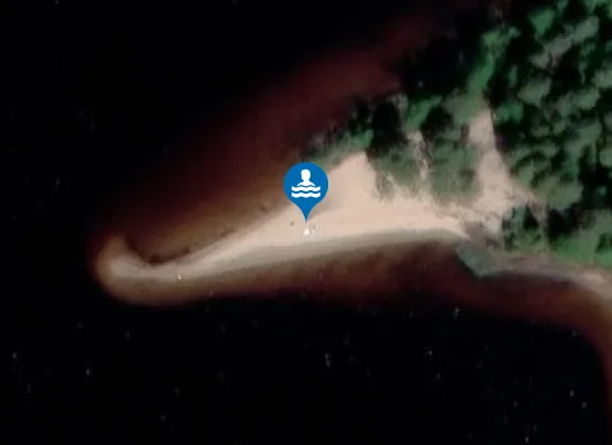 Satellite image of Långnäsudden