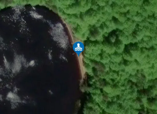 Satellite image of Getahålan