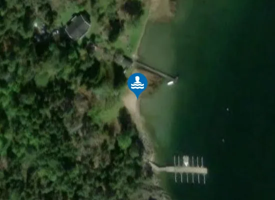 Satellite image of badplats