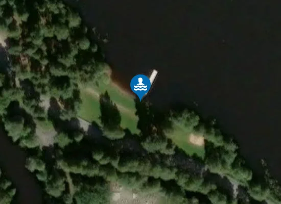 Satellite image of Hundbad