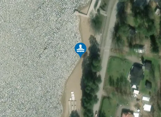Satellite image of Skymninges Badplats