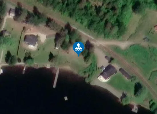 Satellite image of Bocken Badplats