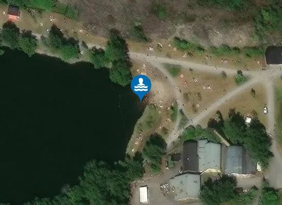 Satellite image of Vintervikens badplats