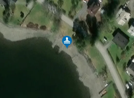 Satellite image of Fiskarstranden