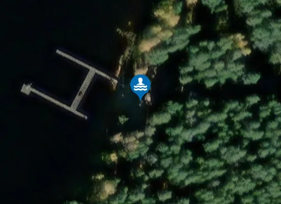 Satellite image of Sången