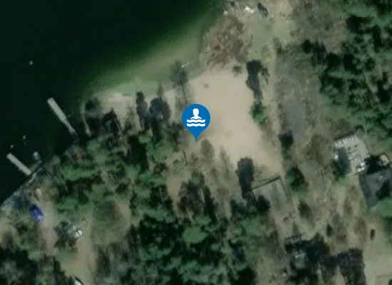 Satellite image of Vita grindarna