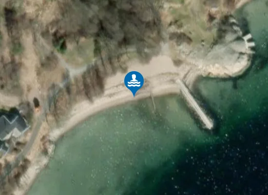 Satellite image of Gullmarsbaden