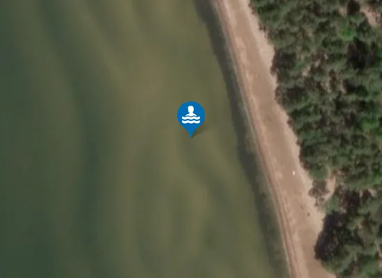 Satellite image of Söne strand