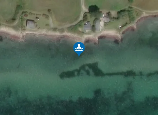 Satellite image of VESTERHAVE - UNDERSTATION DKBW1432 SANDSTIEN-VESTERHAVE