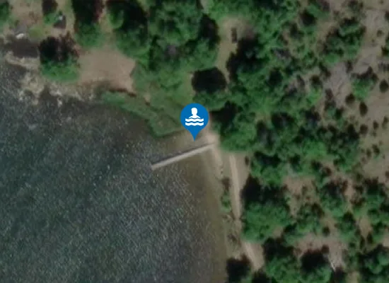 Satellite image of Knösö Badplats