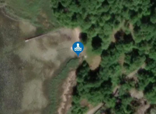 Satellite image of Sandvik, Senoren Badplats