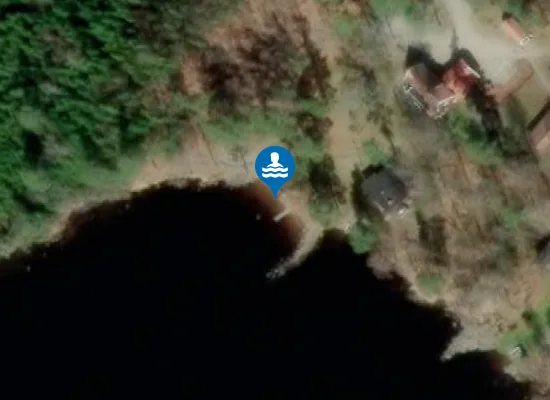 Satellite image of Boviks Bad