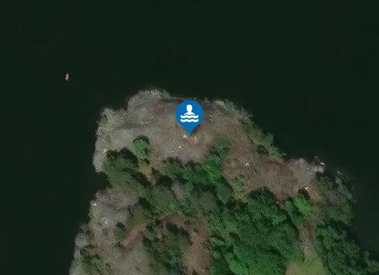 Satellite image of Kärsöns naturistbad