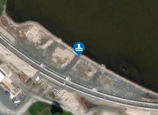 Satellite image of Framnäs Strandpark