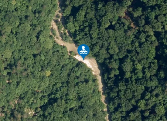 Satellite image of Grabljice