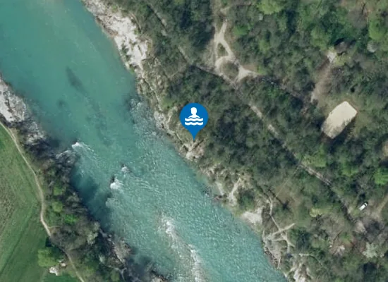 Satellite image of Jožetove terase