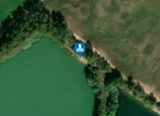 Satellite image of Nudistická pláž
