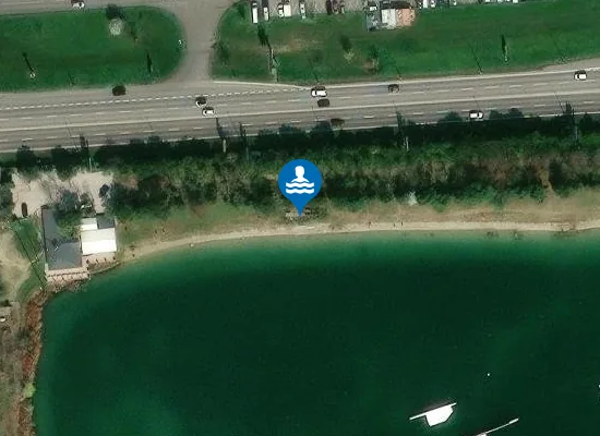 Satellite image of Crystal Garden